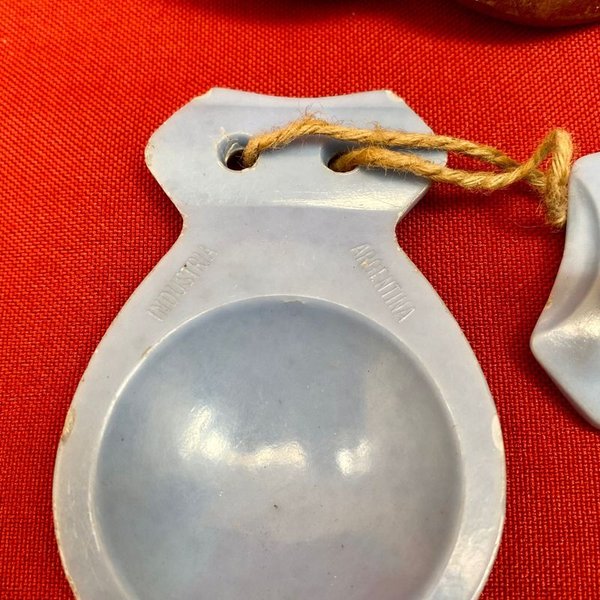 Antiguas Castañuelas de Madera y Metal - imagen 8
