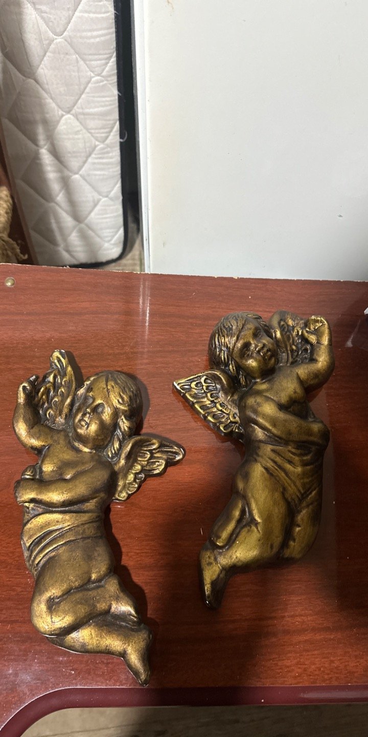 Adornos de Ángeles Dorados