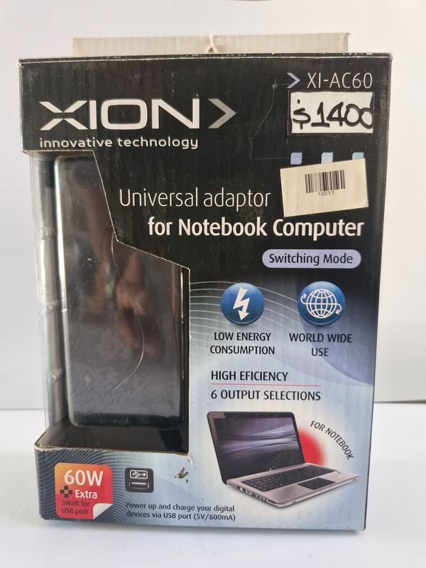 Lote siguiente: Adaptador Universal Xion 60W