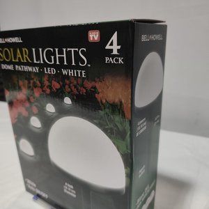 Juego de 4 Estacas Solares LED para Jardín Bell+Howell Modelo Domo - imagen 6