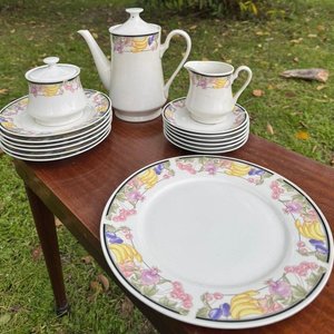 Lote anterior: 1 juego de 4 platillos y 4 tazas origen China