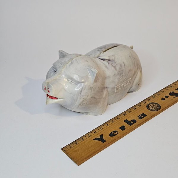 Alcancia Cerámica con Pig y Ruler - imagen 1