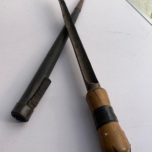 Calador de Semillas Antiguo con Vaina - imagen 2