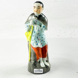 Lote anterior: Figura en porcelana oriental de 21 cm
