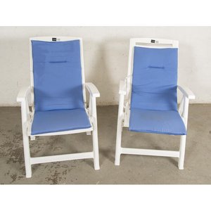 Lote anterior: Par de Reposeras Plegables Reclinables de PVC con Almohadones
