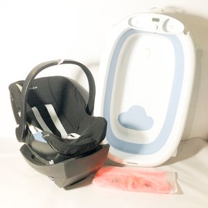 Bañito Carestino para bebé, Silla de Auto Cybex y Chaleco Flotador Allianke - imagen 2