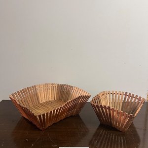 Lote anterior: Juego de 2 Canastas Paneras de Madera