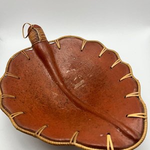 Cuenco decorativo vintage con forma de hoja - imagen 4