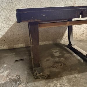 Mesa Cuadrada de Madera Rústica - imagen 4