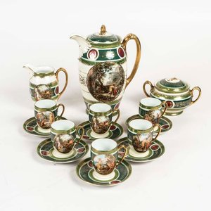 Lote anterior: Juego de Café Porcelana Checoslovaca Estilo Viejo Viena - 15 Piezas