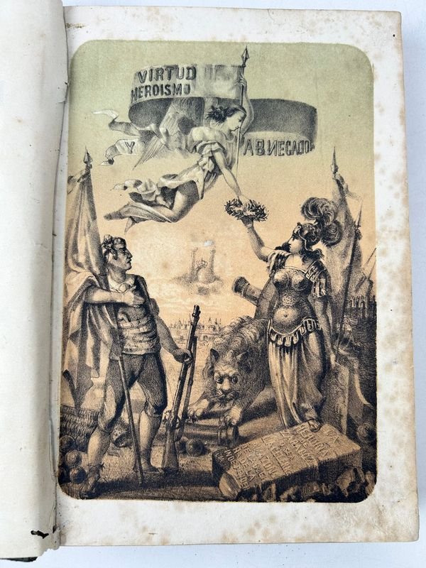 Novela Histórica de Carlota Cobo, Imprenta de Santiago Aguado, Madrid, 1859 - imagen 3