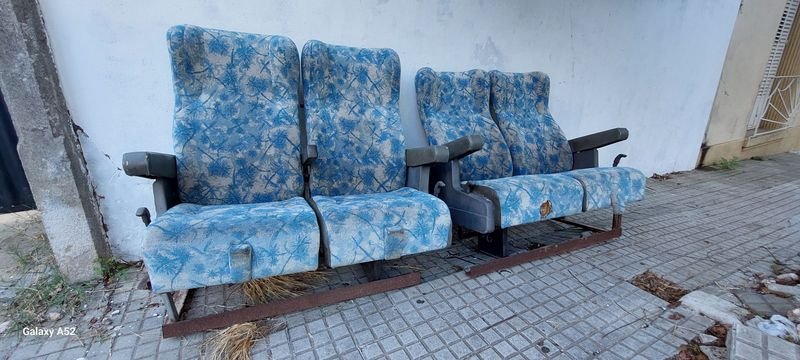 Butacas azules para omnibus - imagen 6