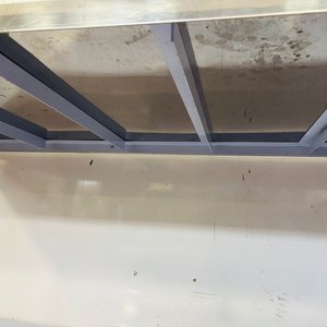 Mesada Industrial Acero Inoxidable Braesi con Estructura Metálica - imagen 4
