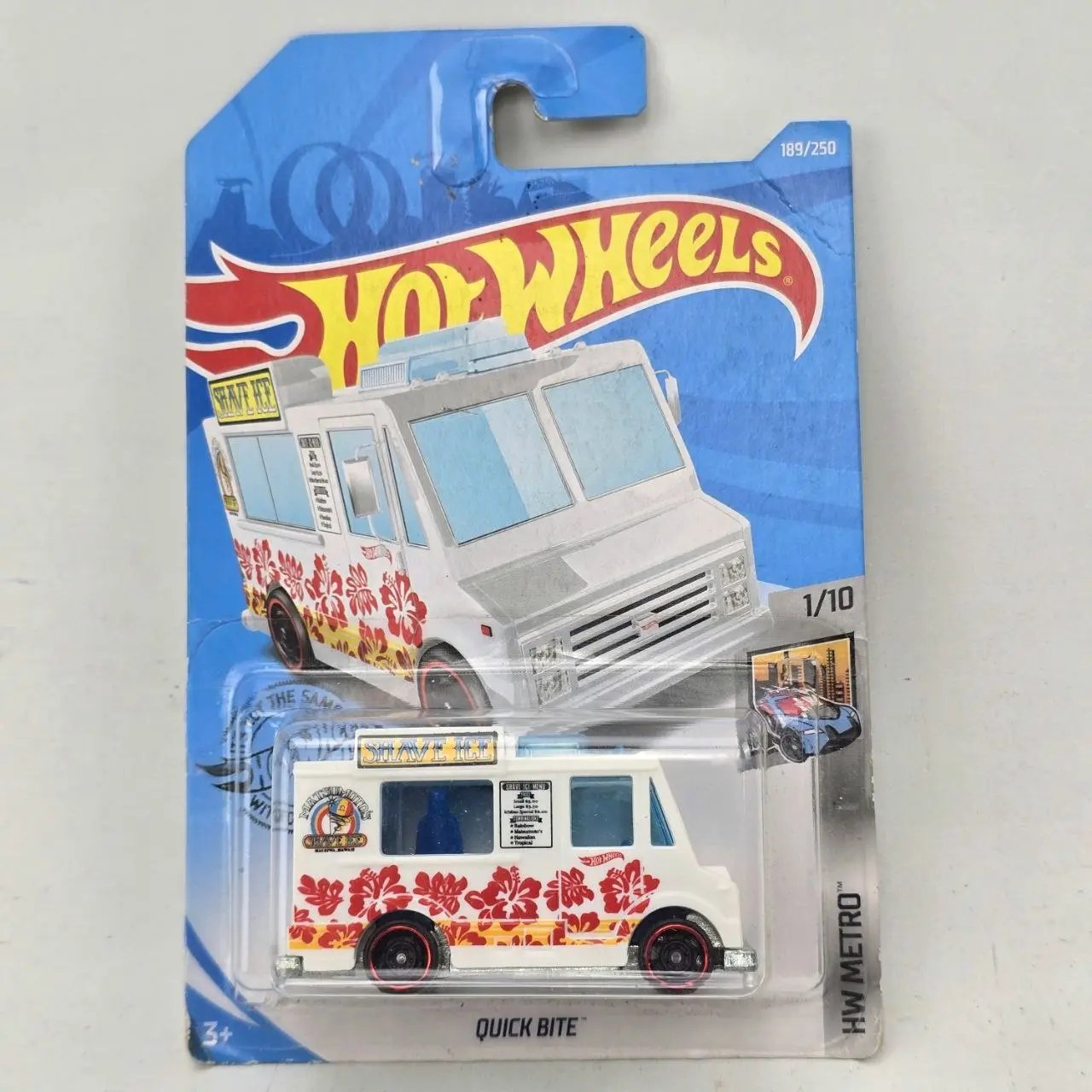 Hot Wheels Quick Bite Camión de Comida Blanco