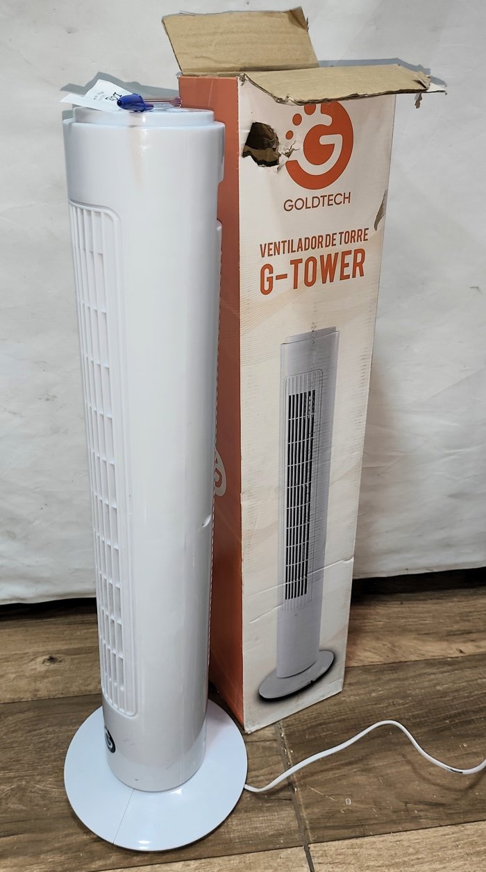 Turbo Ventilador de Torre Oscilante Goldtech G-Tower Nuevo en Caja