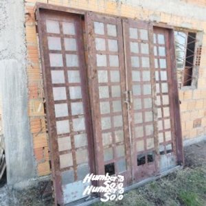 Puerta Ventana Doble de Chapa con Vidrios - imagen 3