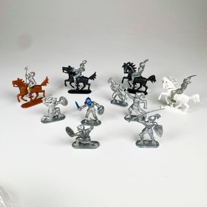Diez soldaditos de plastico, alemanes - imagen 2