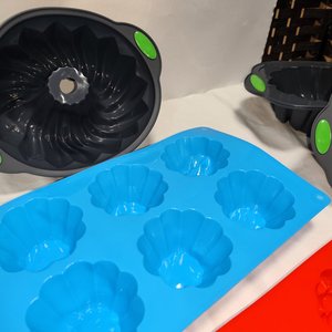 Lote de 5 Moldes de Silicona para Repostería, Nuevos - imagen 4