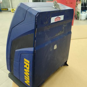 Exhibidor IRWIN Azul y Amarillo para Mechas y Accesorios - imagen 3
