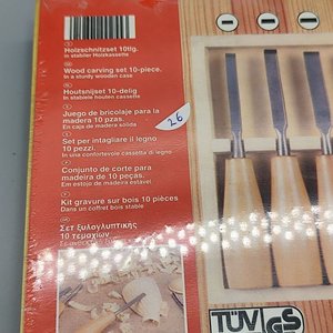 Juego de 10 Gubias para Madera en Caja de Madera - imagen 6