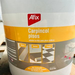 2 Baldes Afix Carpincol Pisos Adhesivo Vinílico 23 Kg Cada Uno - imagen 4