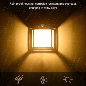 Farol Solar Doble para Exteriores con Sensor de Movimiento - imagen 3