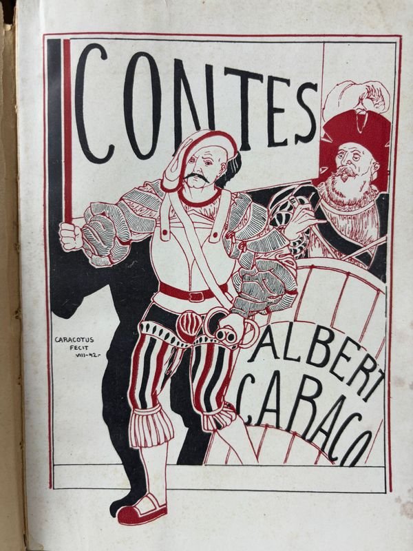 Libro de cuentos con estatua cerámica de león - imagen 2