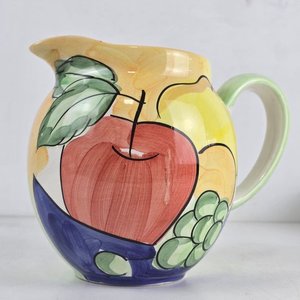 Jarra y Platos con Motivo Frutal - Vajilla Bella Ceramics y Verdi - imagen 4