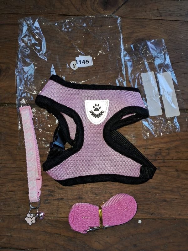 Lote siguiente: Accesorios para perros en rosa