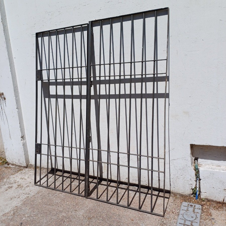 Puerta de reja y varilla en metal, medidas precisas - imagen 3