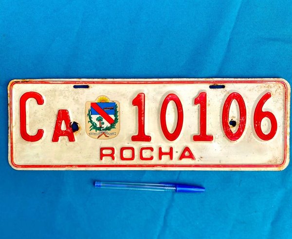 Matriculas del Departamento de Rocha (a3)