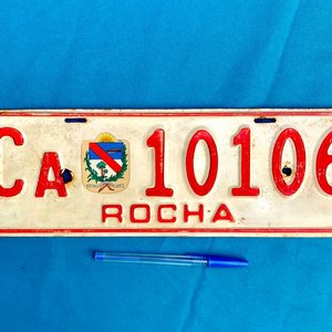 Lote siguiente: Matriculas del Departamento de Rocha (a3)