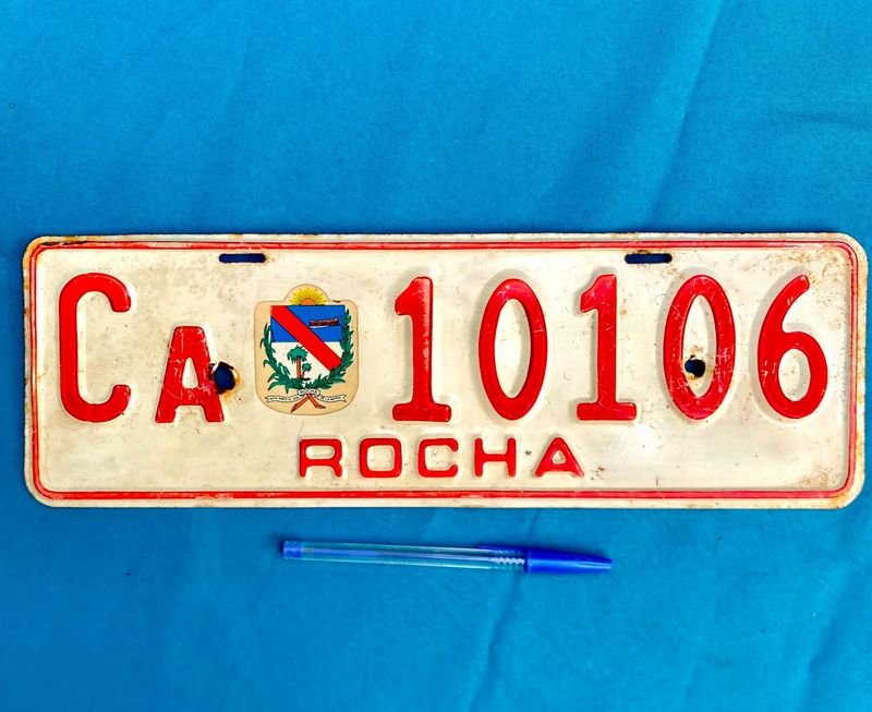 Matriculas del Departamento de Rocha (a3)