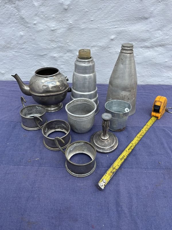 Lote de objetos de metal (9 piezas) - imagen 2