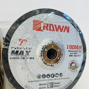 25 Discos de Desbaste 7'' Marca ROWN para Metal - imagen 3