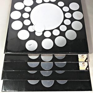 Diez Adornos Espejados Adhesivos Decorativos - imagen 2