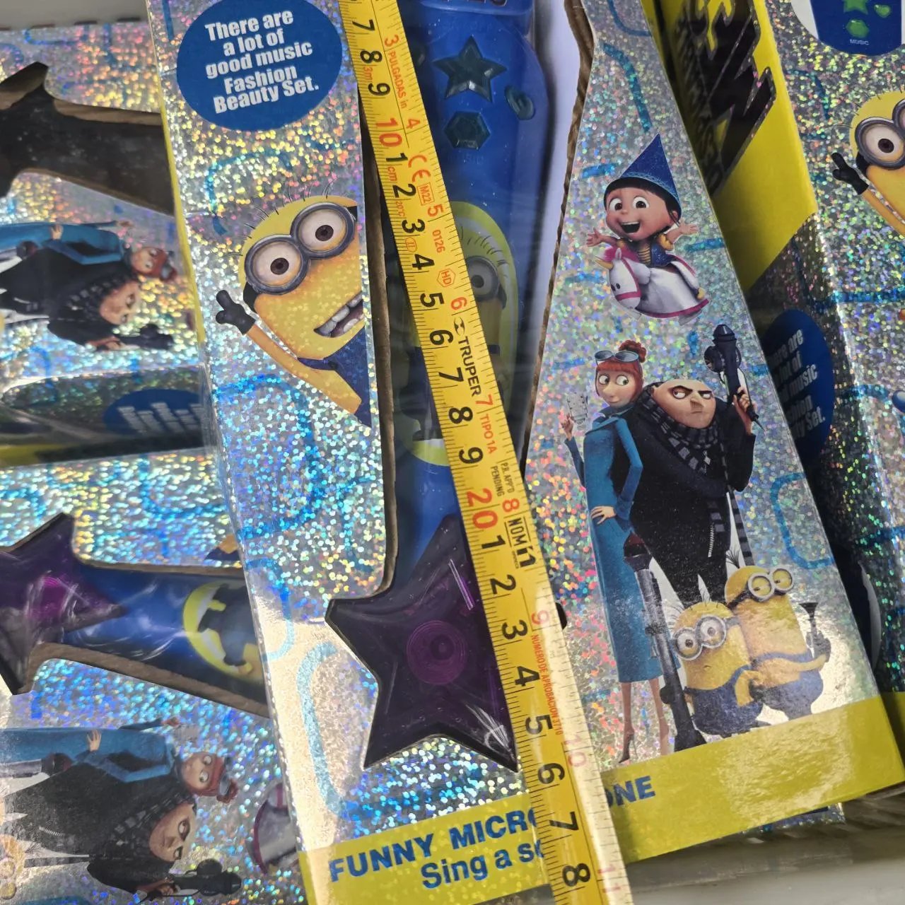 Lote de micrófonos infantiles con diseño de Minions - imagen 3