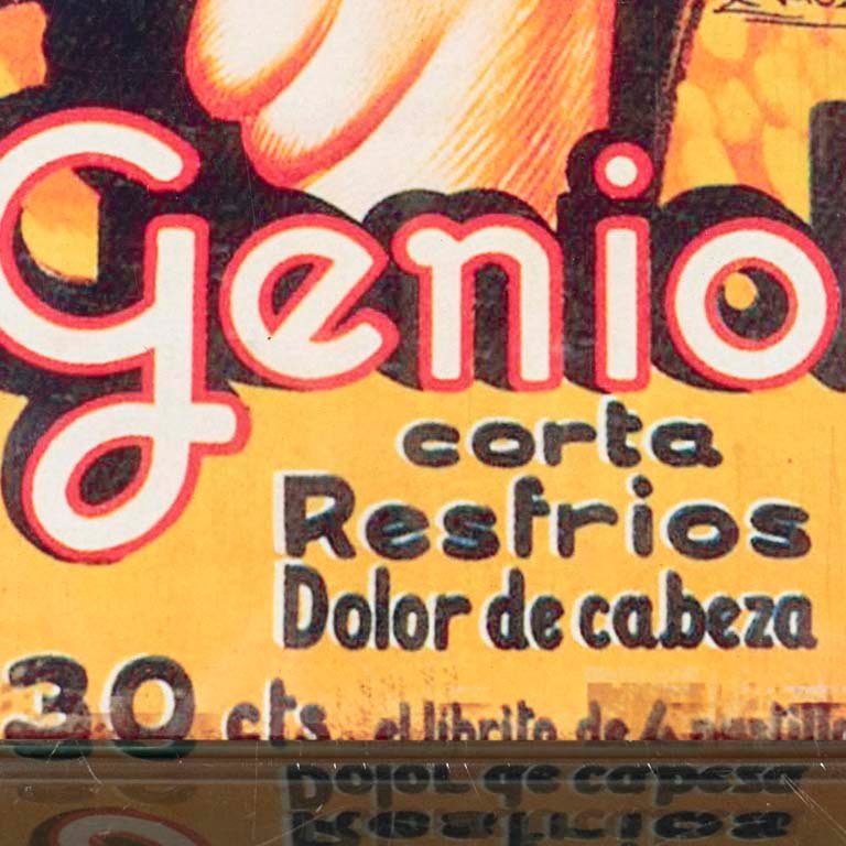 Chapa moderna de Geniol - Medidas: 20x28cm - imagen 2