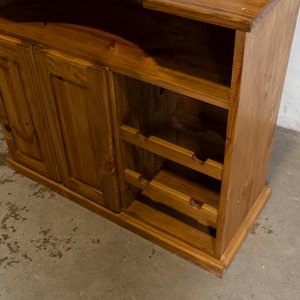Mueble Bar de Pino con Alzada, Botellero y Copero - imagen 2
