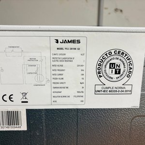 Freezer Vertical James 150 Lts Blanco - imagen 5