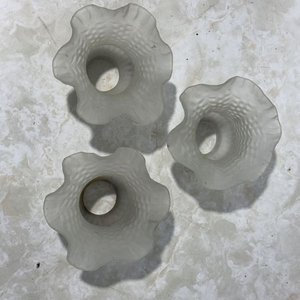 Set de 3 Pantallas para Lámparas de Techo o Apliques, Vidrio Esmaltado - imagen 5