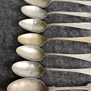 Set de 7 Cucharas de Alpaca con Detalles Decorativos - imagen 2