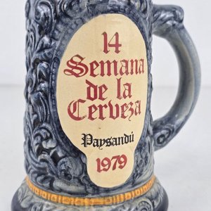 Jarra "Semana de la Cerveza Paysandú" Nortena 1979 - imagen 4