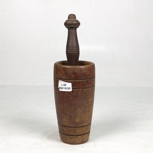 Lote siguiente: Mortero de Madera con Mazo Vintage