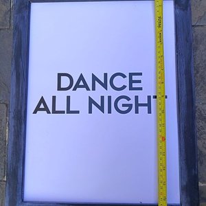 Dos Cuadros Decorativos "Dance All Night" y "Sleep All Day" - imagen 2