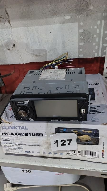Radio Punktal PK-AX4321USB con Bluetooth y Pantalla de 4.3 Pulgadas - imagen 2