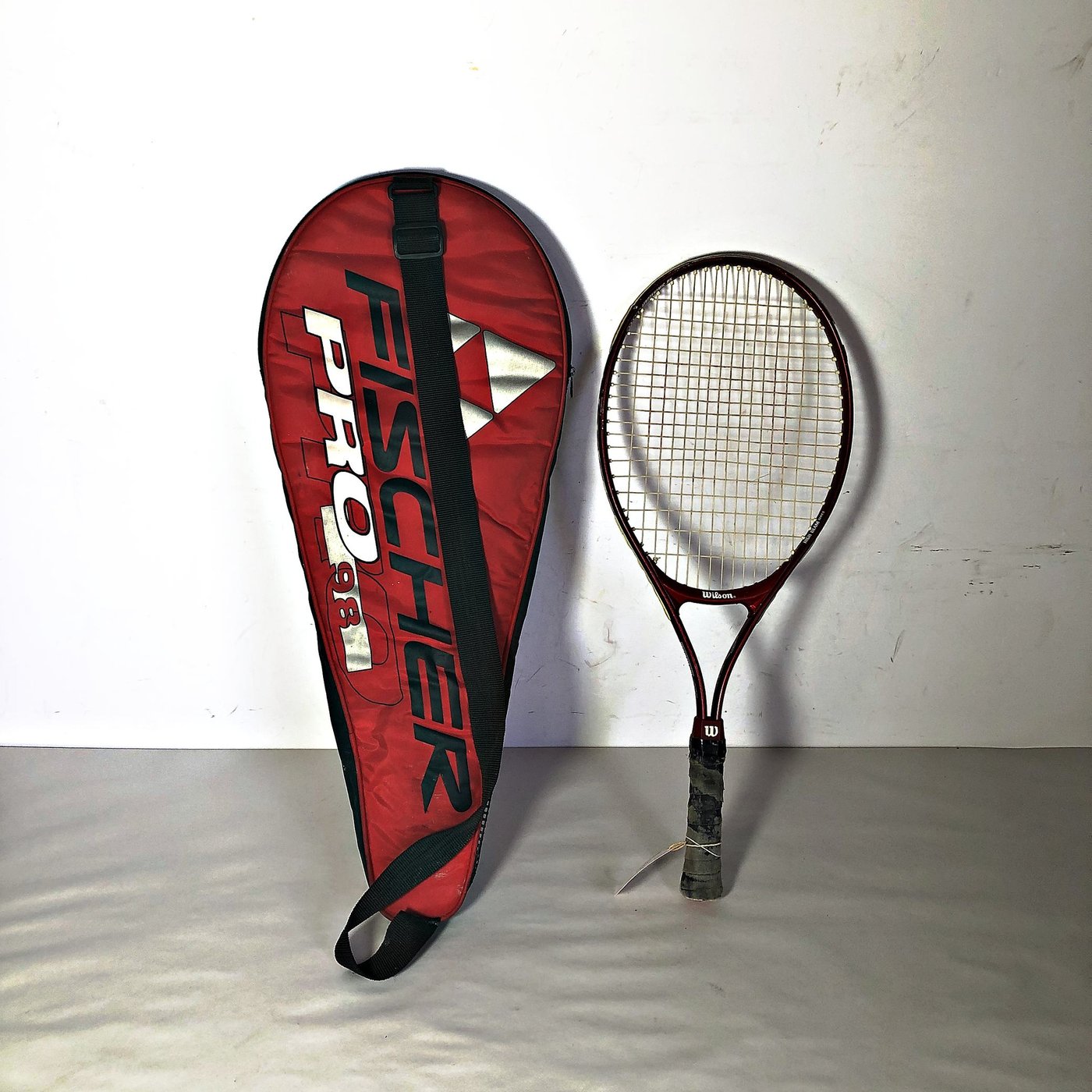 Dos Raquetas de Tenis Fischer y Wilson con Funda