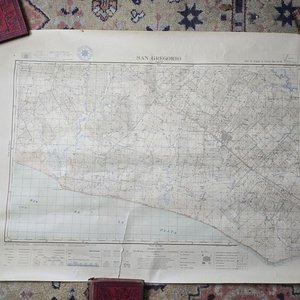 Lote anterior: Mapa Topográfico San Gregorio, Instituto Geográfico Uruguayo, Escala 1:50000