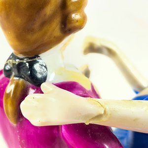 Figura Musical Pareja de Baile Clásico Cerámica 22 cm - imagen 5