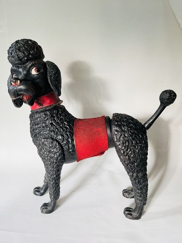 Juguete Vintage Coleccionable Perro Articulado - imagen 4